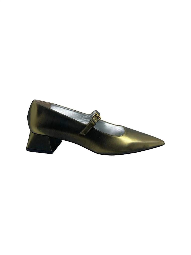Suzanne Rae Women's Blixen Mary Jane Shoes - Narrow In Hologram 1