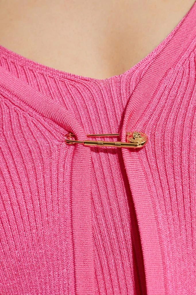 Versace Versace Safety Pin Fastened Cardigan 5