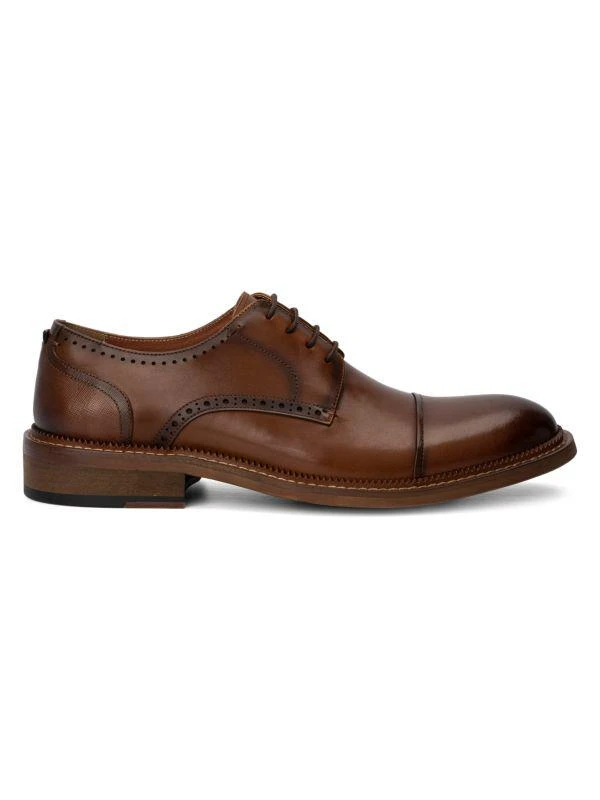 Vintage Foundry Brown Cap Toe Derby Shoes 7238436_Cognac?wid=400&hei=400  main image 3