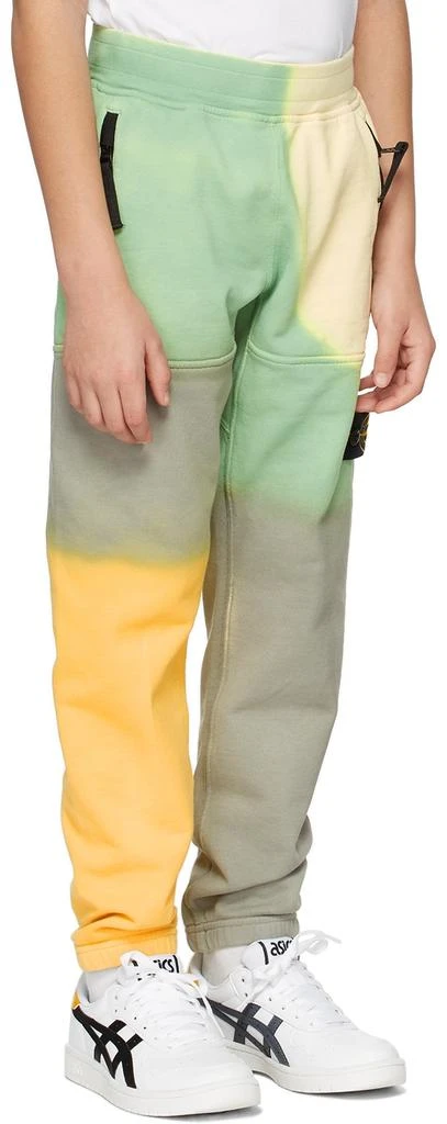 Stone Island Junior Kids Multicolor Tie-Dye Lounge Pants 3