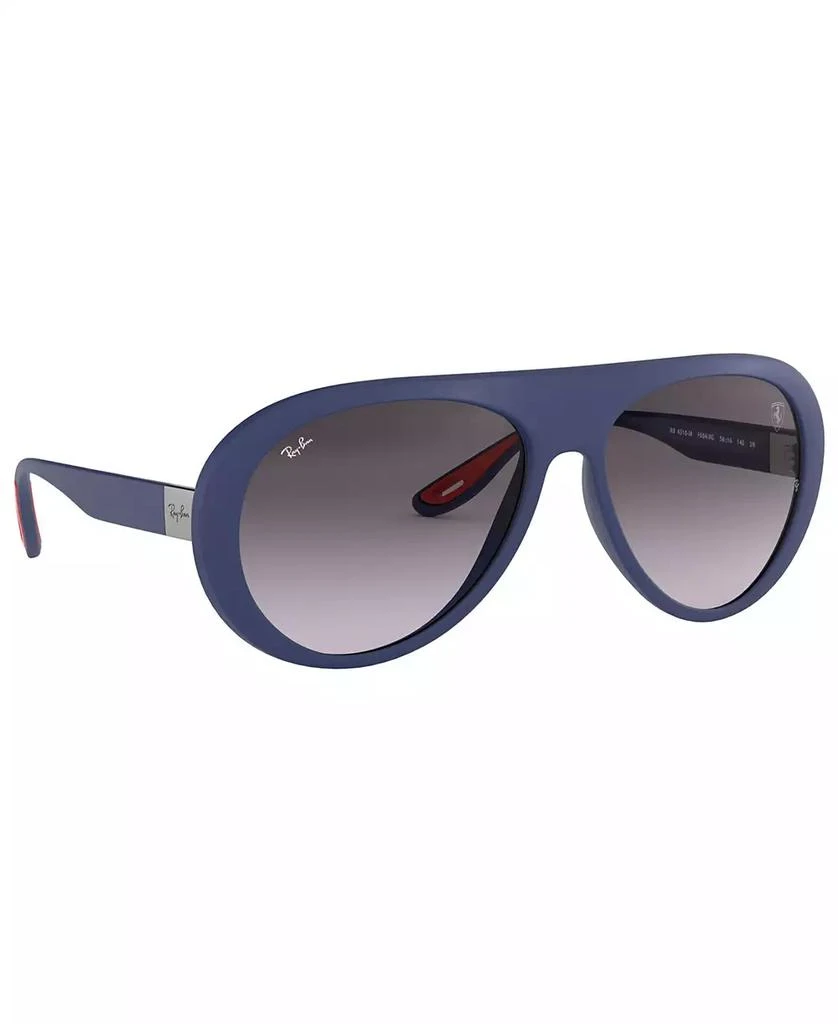 Ray-Ban Men's Sunglasses, RB4310M Scuderia Ferrari Collection 58 3
