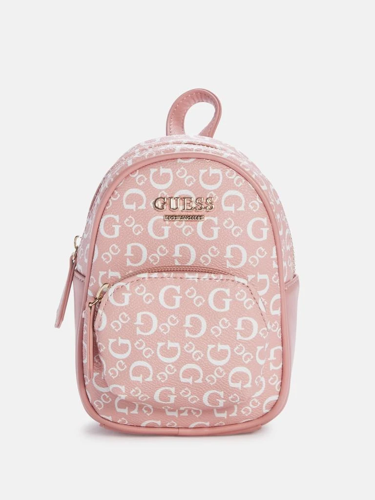Guess Factory Evan Color-Block Mini Crossbody Backpack 8