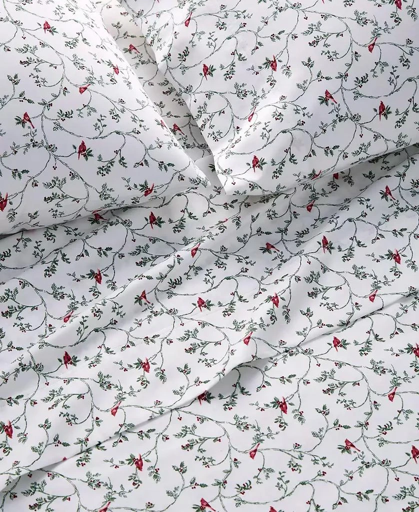 Charter Club 550 Thread Count Printed Cotton 4-Pc. Sheet Set, Queen, Exclusively at Macy’s 18