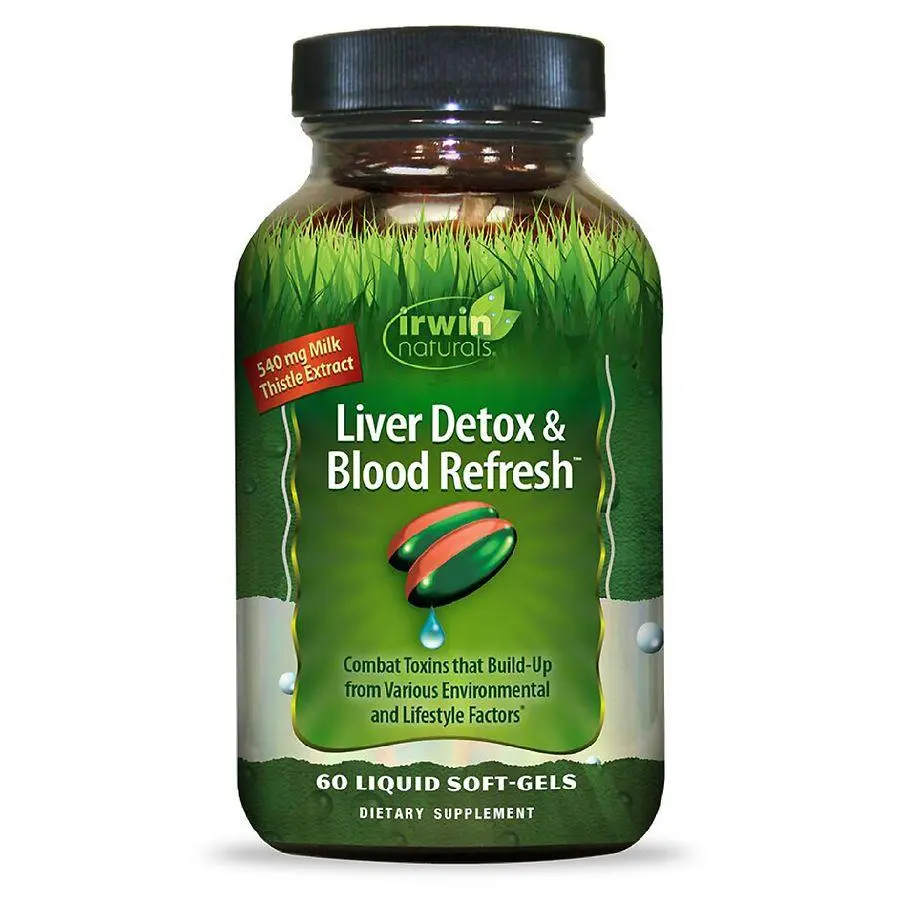 Irwin Naturals Liver Detox & Blood Refresh Soft-Gels