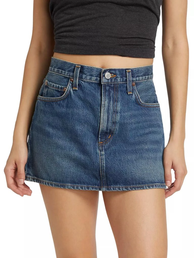 AGOLDE Alek Denim Miniskirt 3
