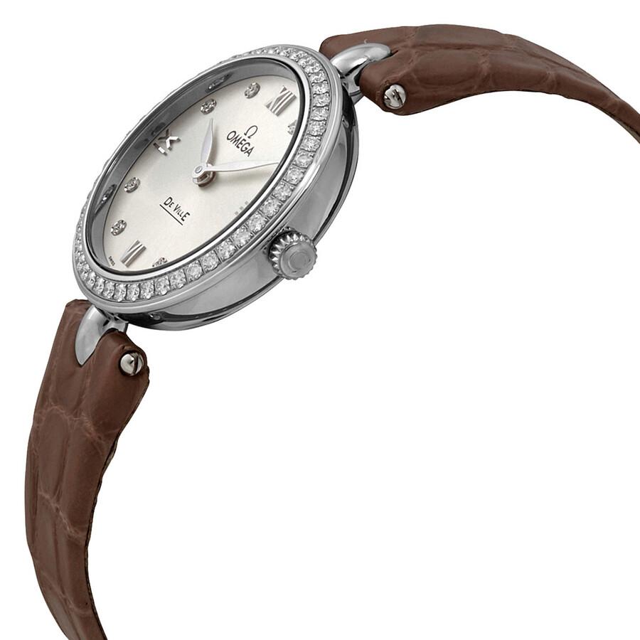 Omega De Ville Prestige Diamond Ladies Watch 424.18.27.60.52.001
