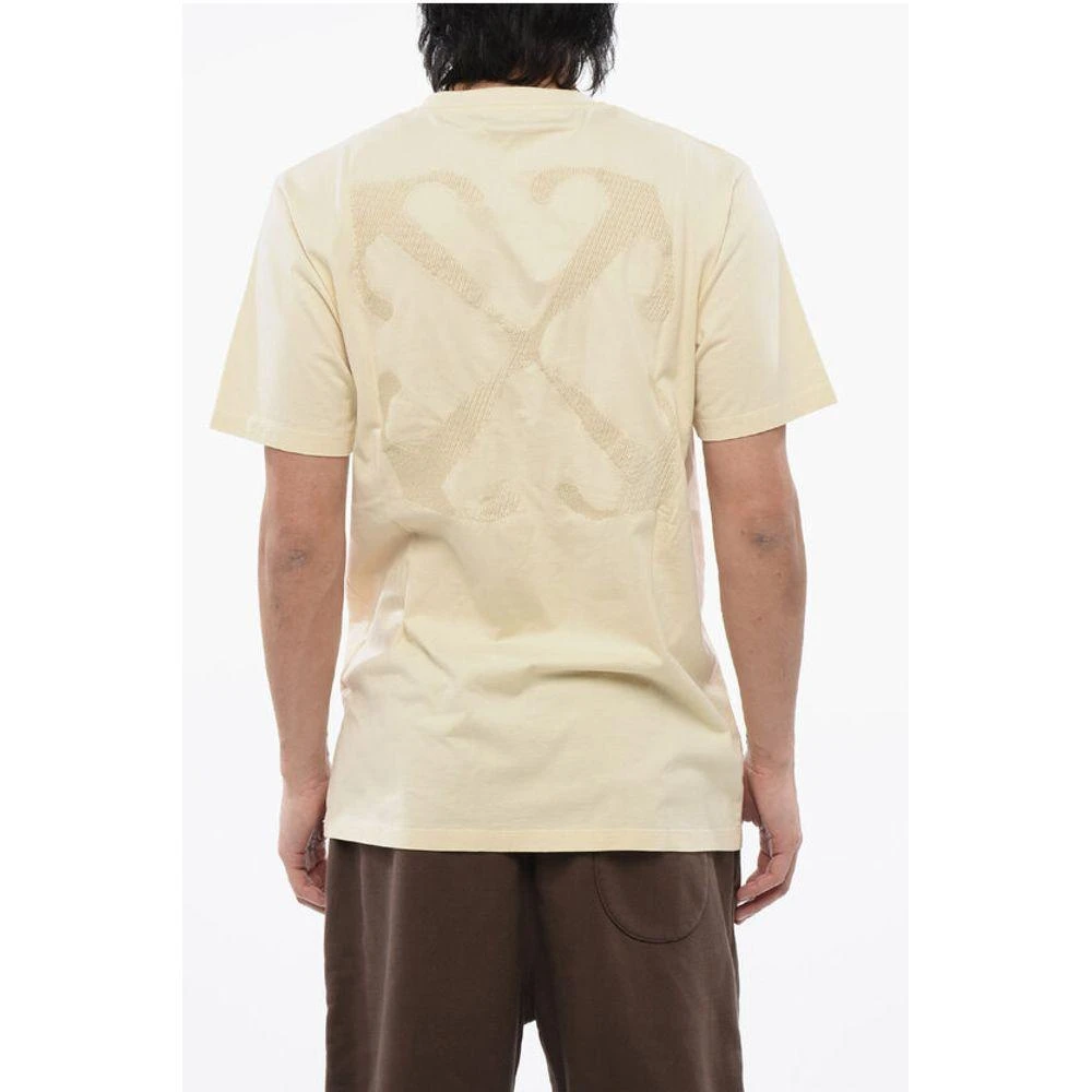 Off-White Embroidered ARROW Slim-Fit T-shirt 2