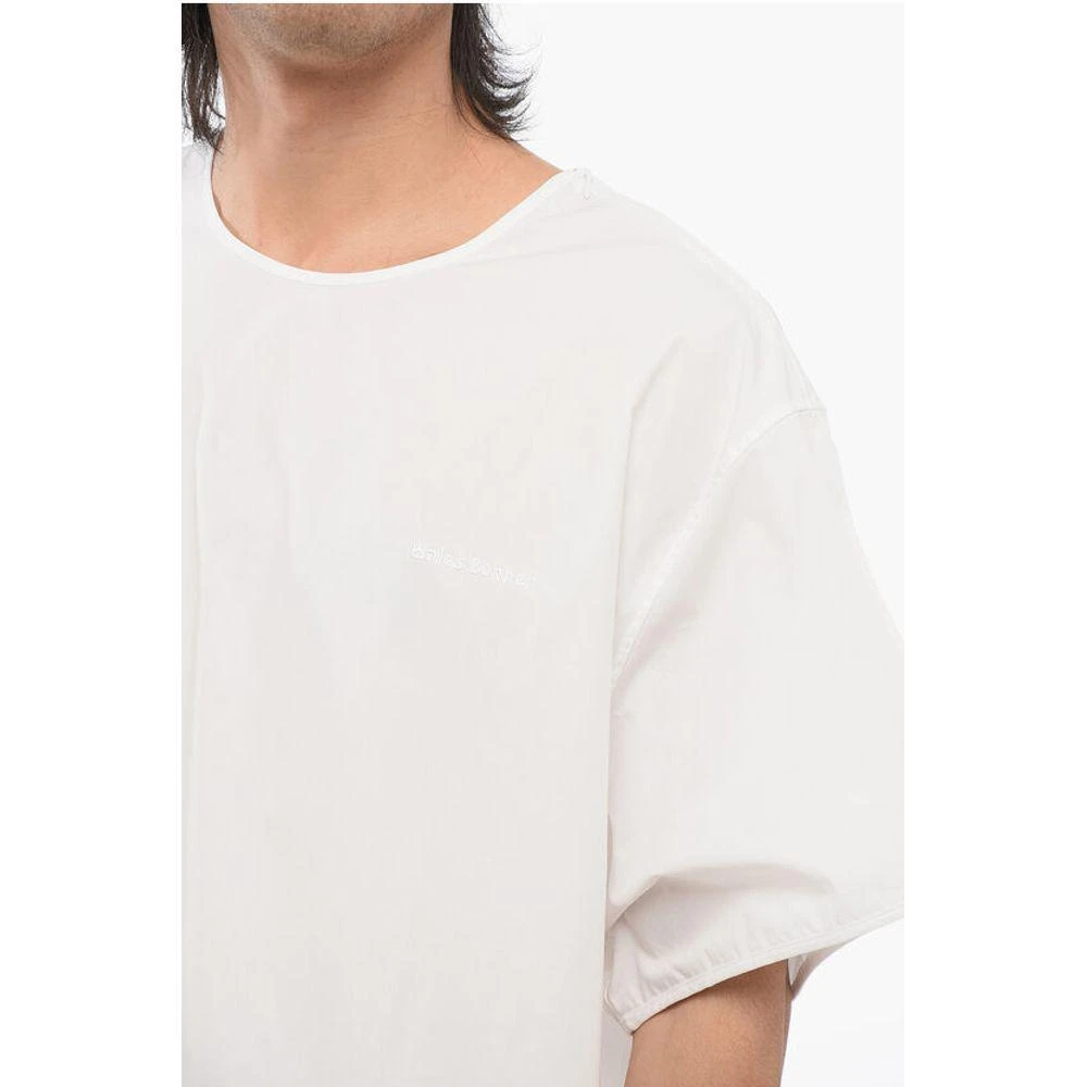 Adidas Adidas WALES BONNER Cotton Poplin Shirt with Drawstring Hem 3