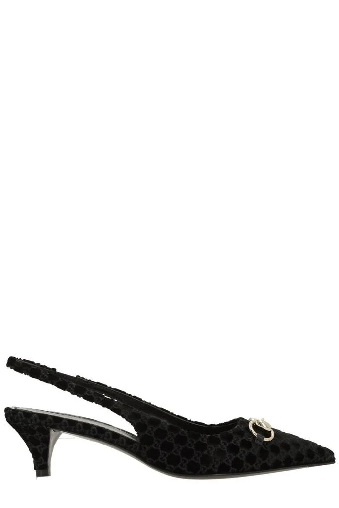 Gucci Gucci Horsebit Slingback Pumps 1