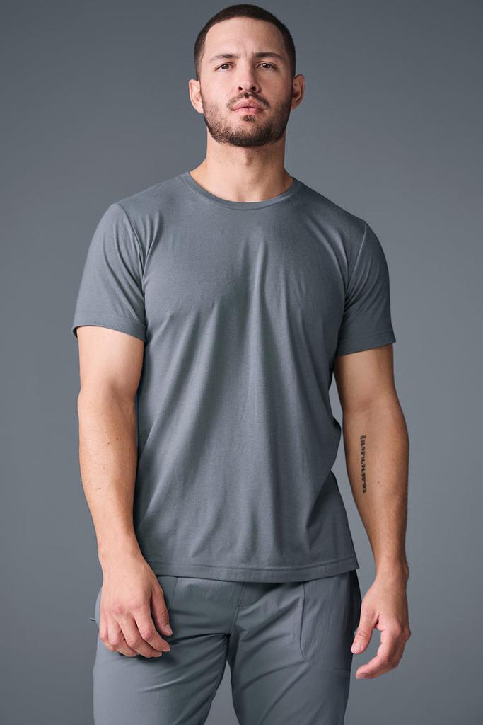 Alo Triumph Tee - Stealth Green