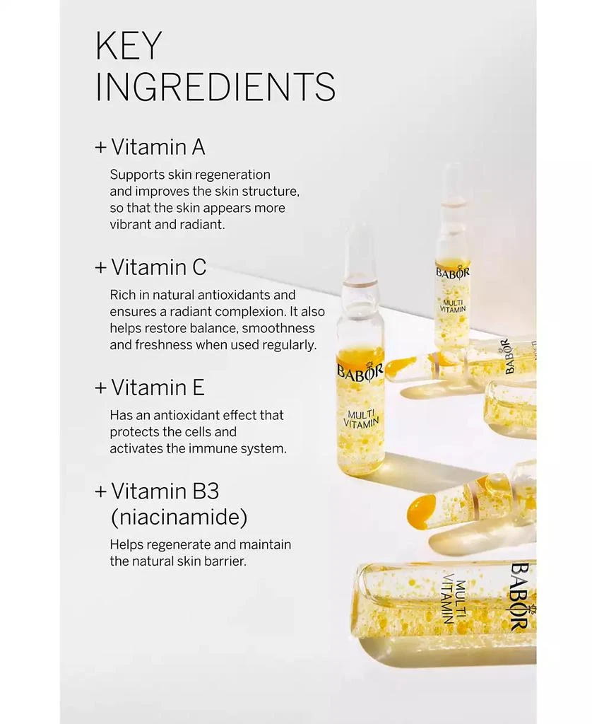 BABOR Multi Vitamin Ampoule Concentrates 4