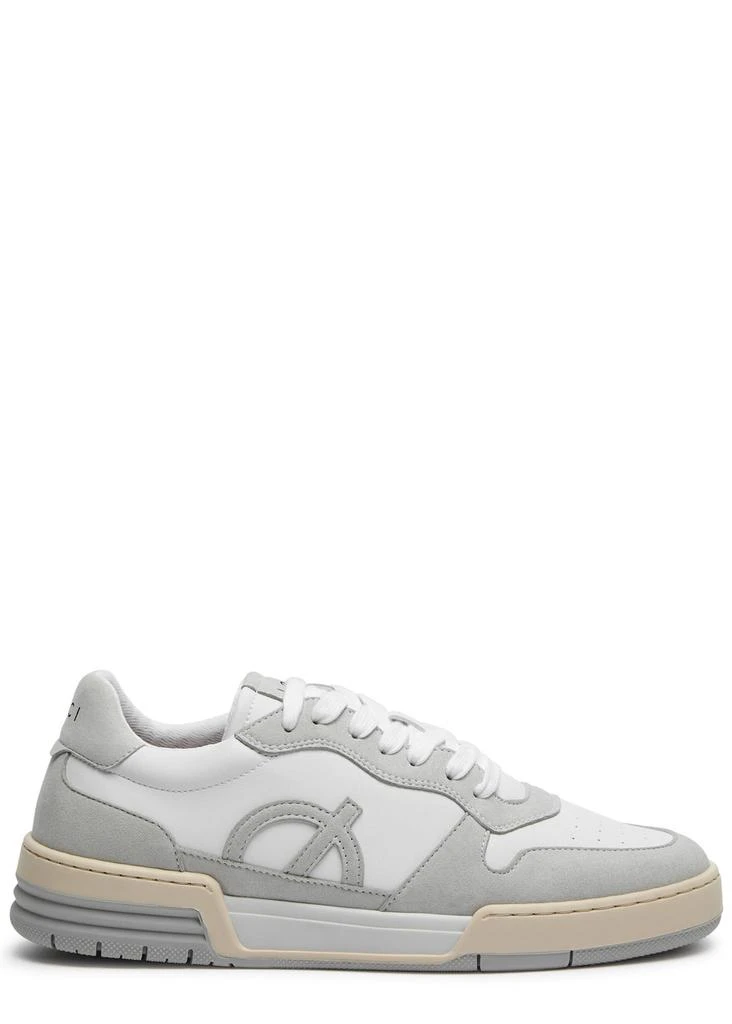 LØCI Atom panelled faux leather sneakers 1