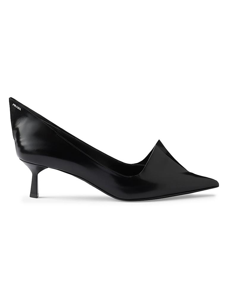 パンプス PRADA PATENT LEATHER PUMPS IN ORCHID/STEEL Prada Patent leather pumps in Orchid/Steel | TheDoubleF