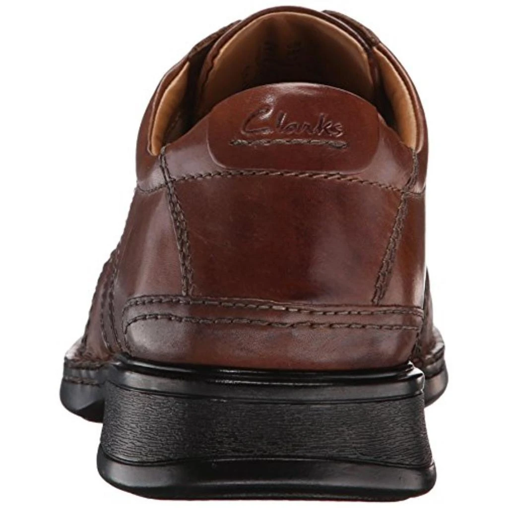 Clarks Touareg Vibe Mens Leather Distressed Oxfords 3