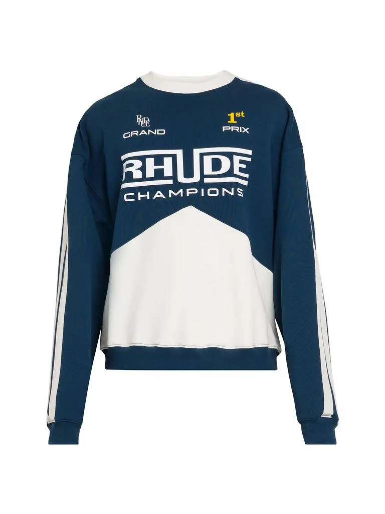 Rhude Champions Crewneck Sweatshirt 1