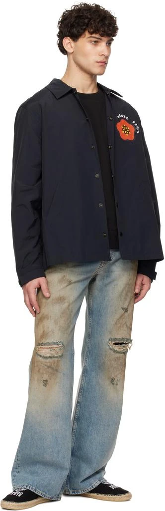 Kenzo Black Kenzo Paris Pop Light Coach Jacket 4