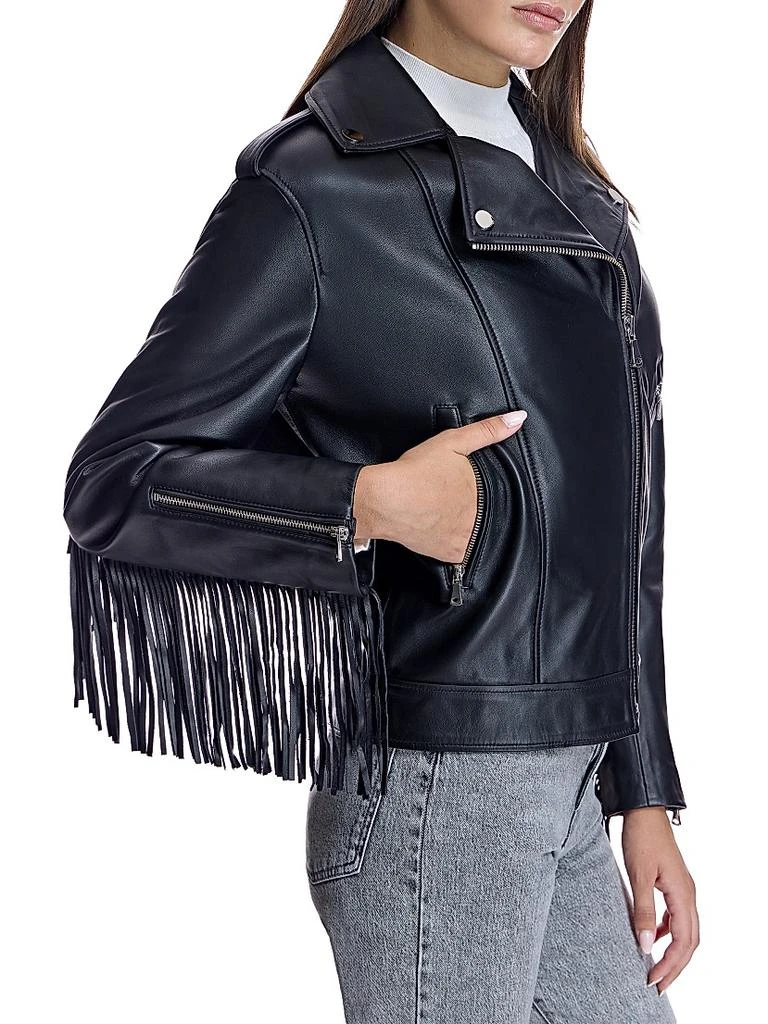 Maximilian Fringed Leather Jacket 2