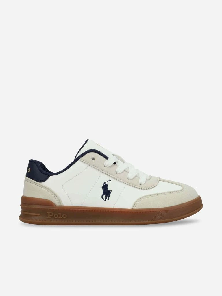 Ralph Lauren Ralph Lauren Kids Hollis Trainers in White