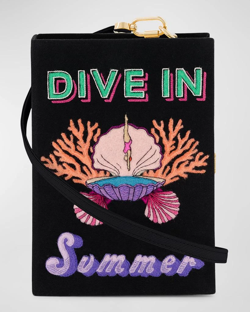 Olympia Le-Tan Dive in Summer Book Clutch Bag 4