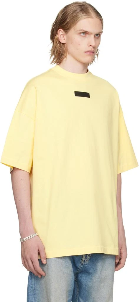 Fear of God ESSENTIALS Yellow Crewneck T-Shirt 2