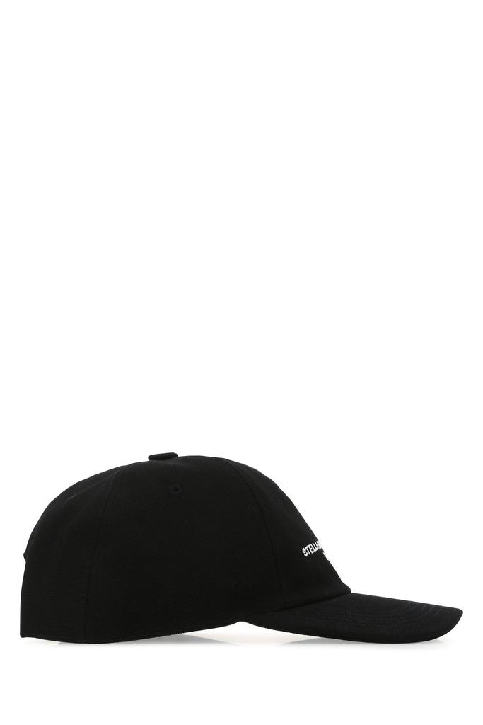 【送料&関税込】Stella McCartney Black Cotton Blend Baseball Stella McCartney Black Cotton Blend Baseball Cap | italist