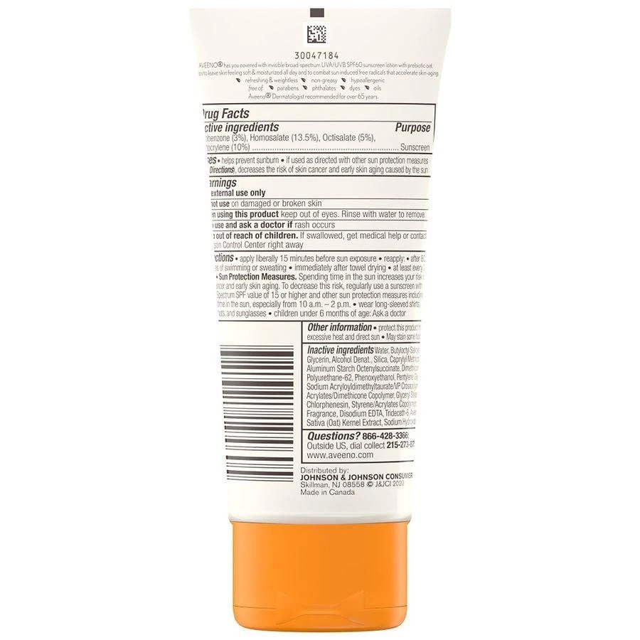 Aveeno Protect + Hydrate Body Sunscreen Lotion With SPF 60 2