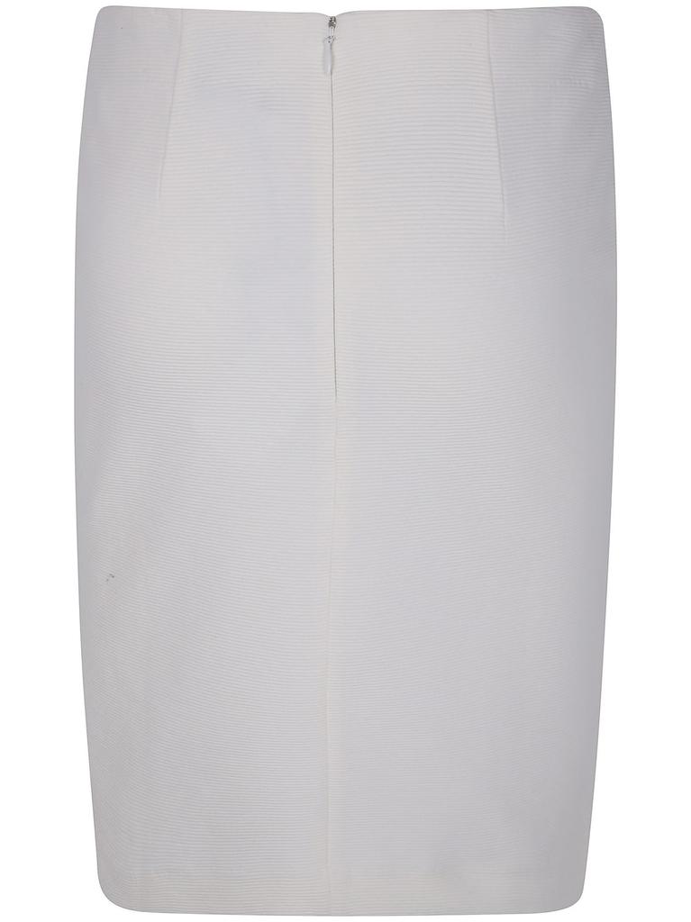 Emporio Armani COTTON MIDI SKIRT