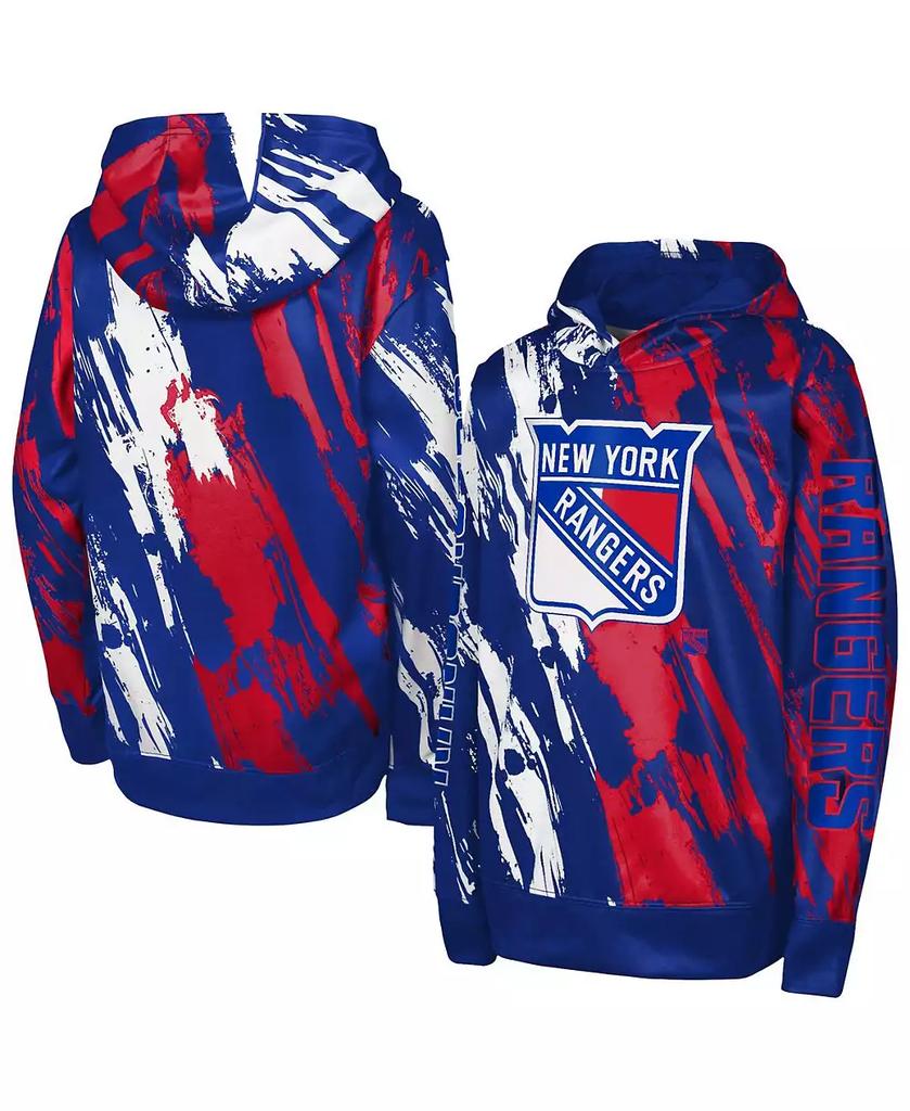 Outerstuff Preschool Blue New York Rangers Master Snipe Pullover Hoodie