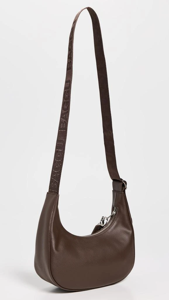 Baggu Small Recycled Leather Crescent Bag 3