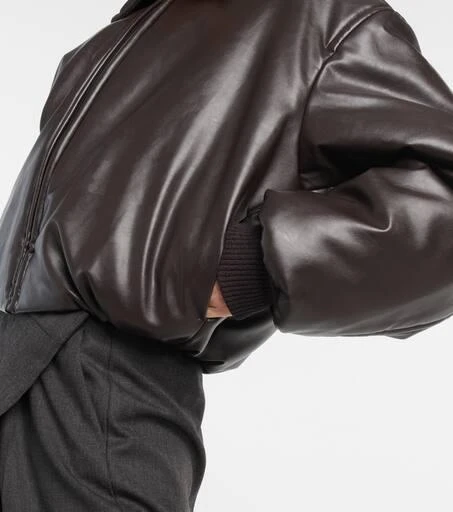 Acne Studios Padded coated jersey bomber jacket 5