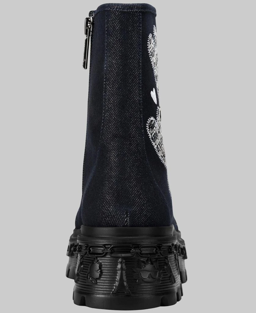 Karl Lagerfeld Paris LAMPRINI IKONIC LACE UP LUG BOOT 3