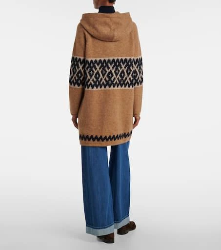 Max Mara Moscova mohair and wool-blend cardigan 3