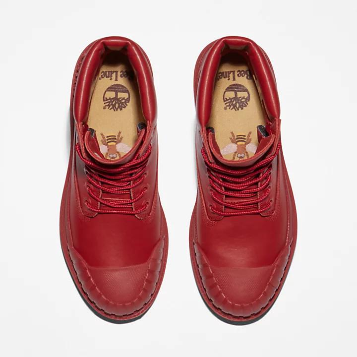 Timberland Bee Line x Timberland® Premium 6 Inch Rubber-toe Boot for Women in Red