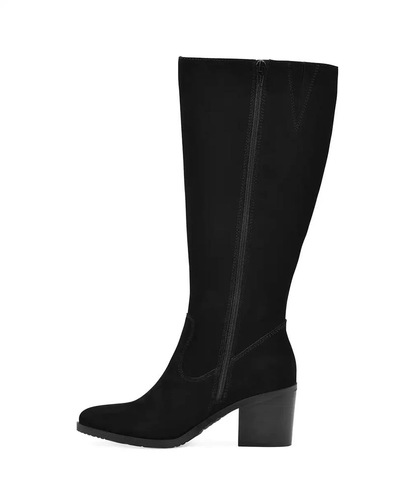 White Mountain Women's Tater Heeled Tall Shaft Boots 5