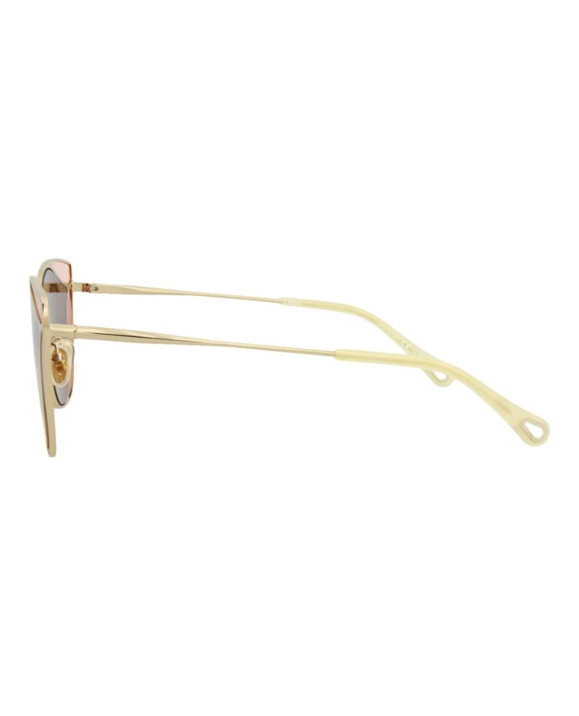 Chloé Cat Eye-Frame Metal Sunglasses 3