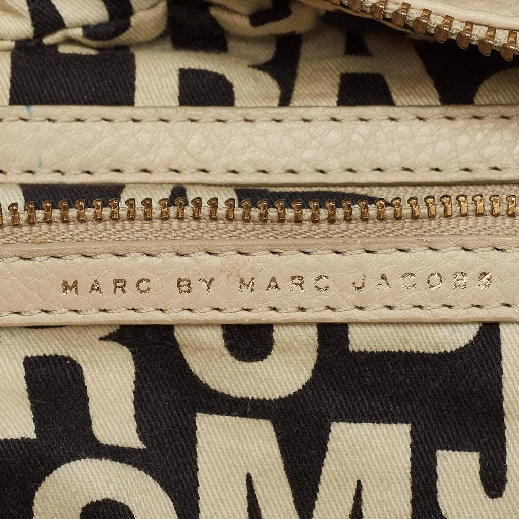 Marc Jacobs Marc by Marc Jacobs Off White Leather Classic Q Baby Groovee Satchel 20