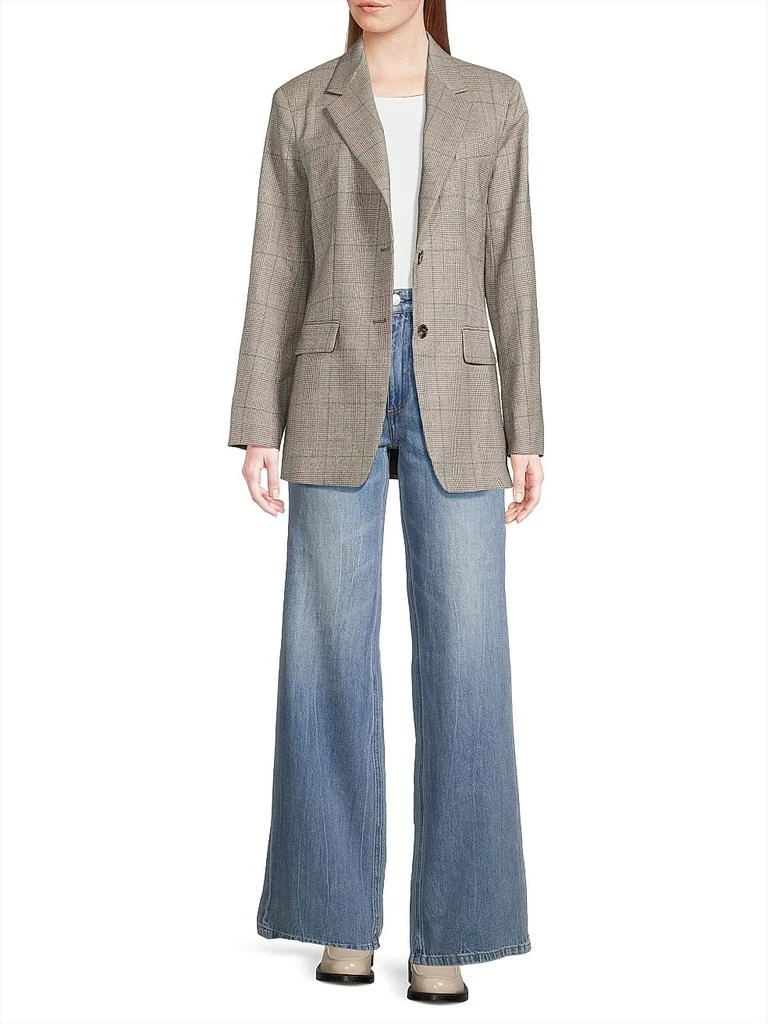 Weekend Max Mara Burgos Plaid Tailored Jacket 2