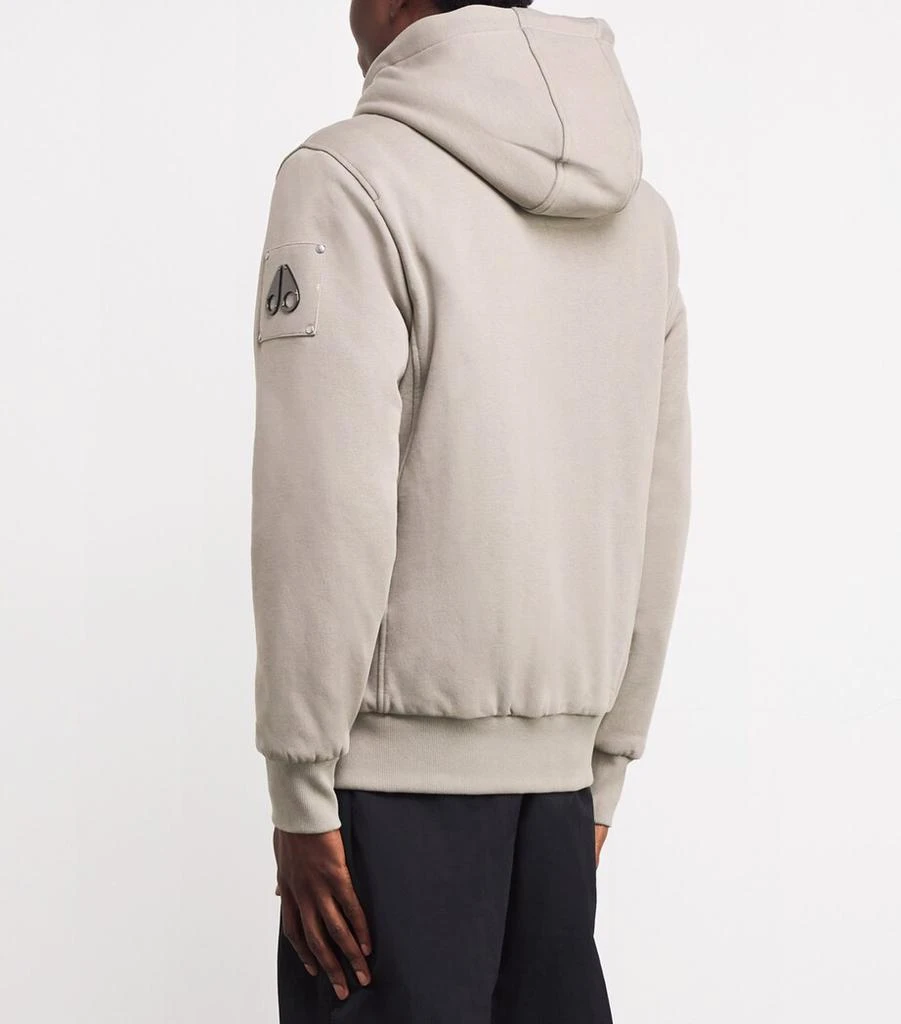 Moose Knuckles Classic Bunny Zip-Up Hoodie 4