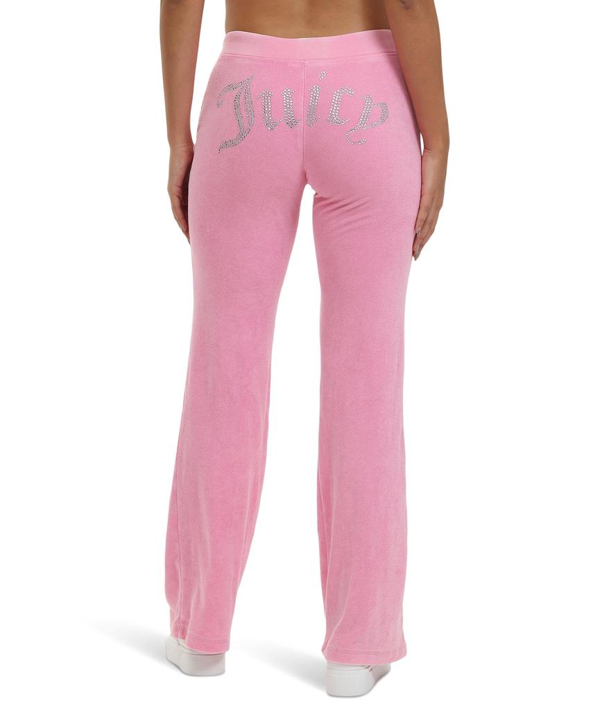 Juicy Couture Garment Dyed Heritage Wide Leg Track Pant