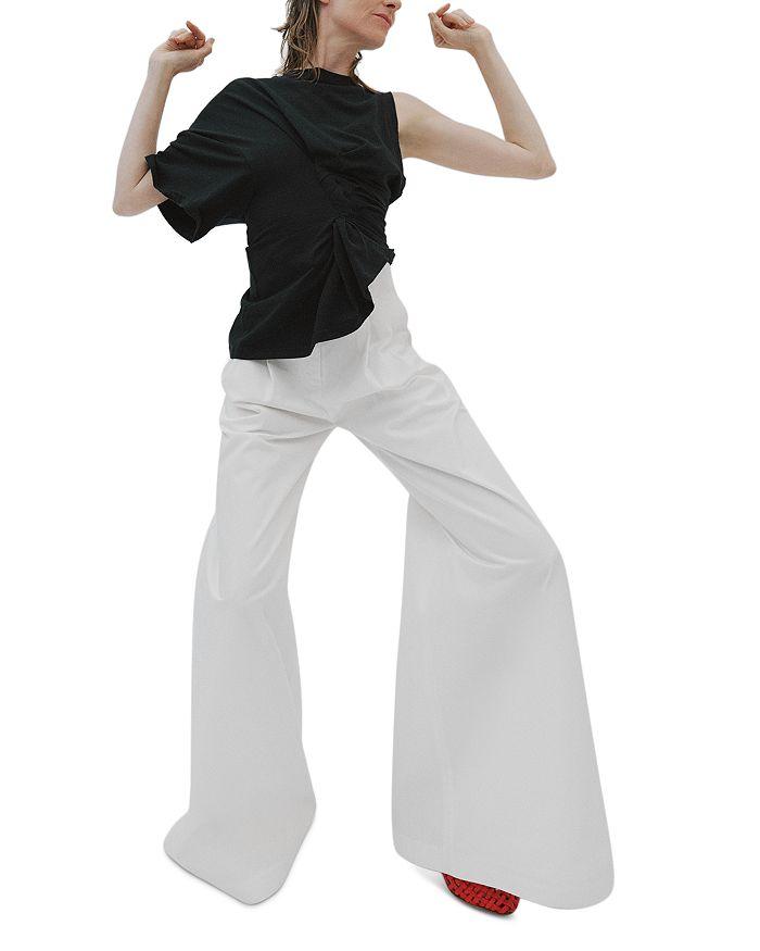 A.W.A.K.E. Mode Asymmetric Ruched Top