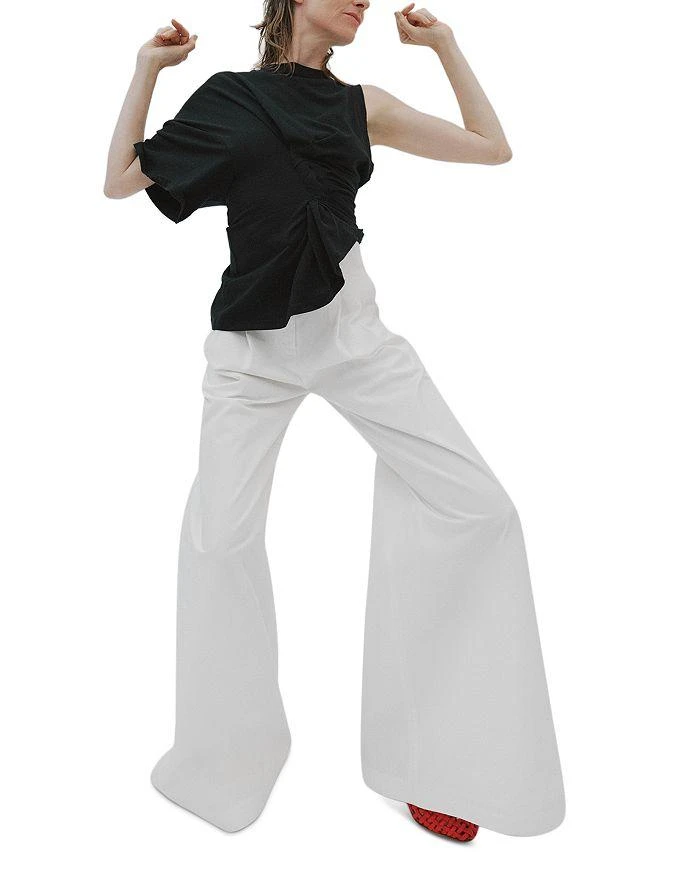 A.W.A.K.E. Mode Asymmetric Ruched Top 1