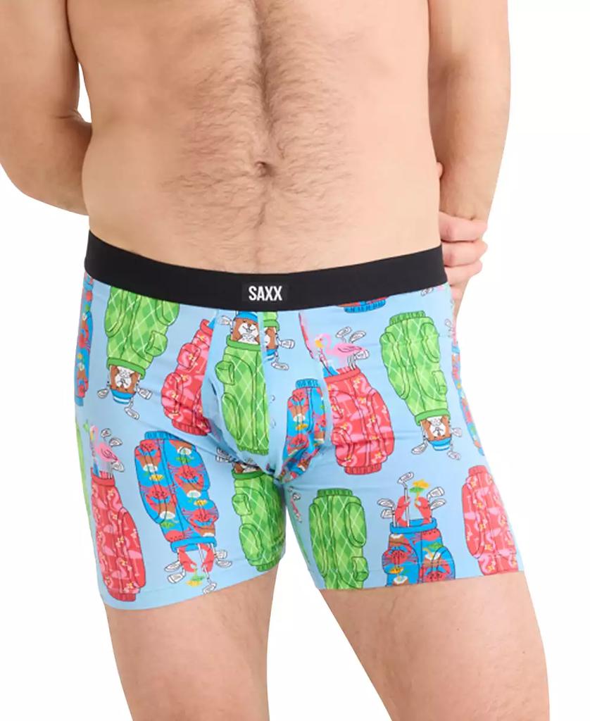 SAXX Men's Daytripper Relaxed-Fit Moisture-Wicking Printed Boxer Briefs