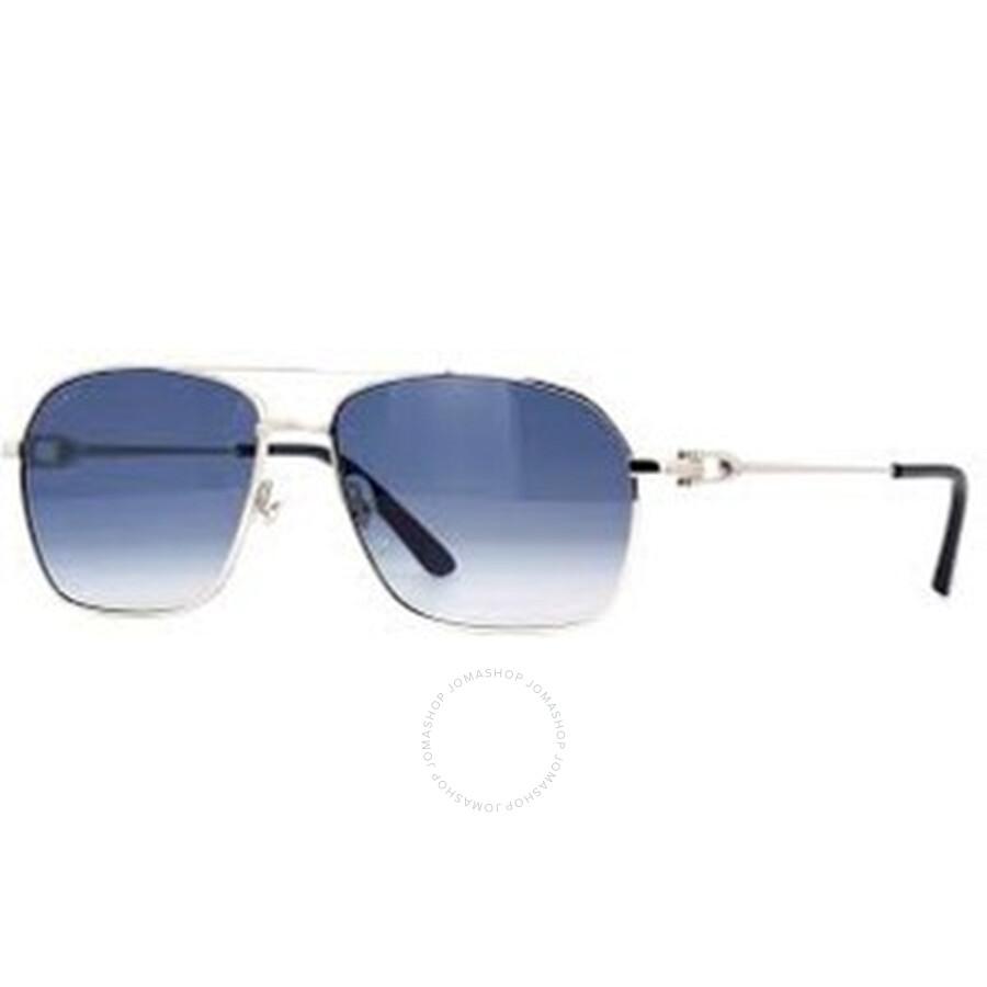 Cartier Blue Navigator Men's Sunglasses CT0306S 004 59