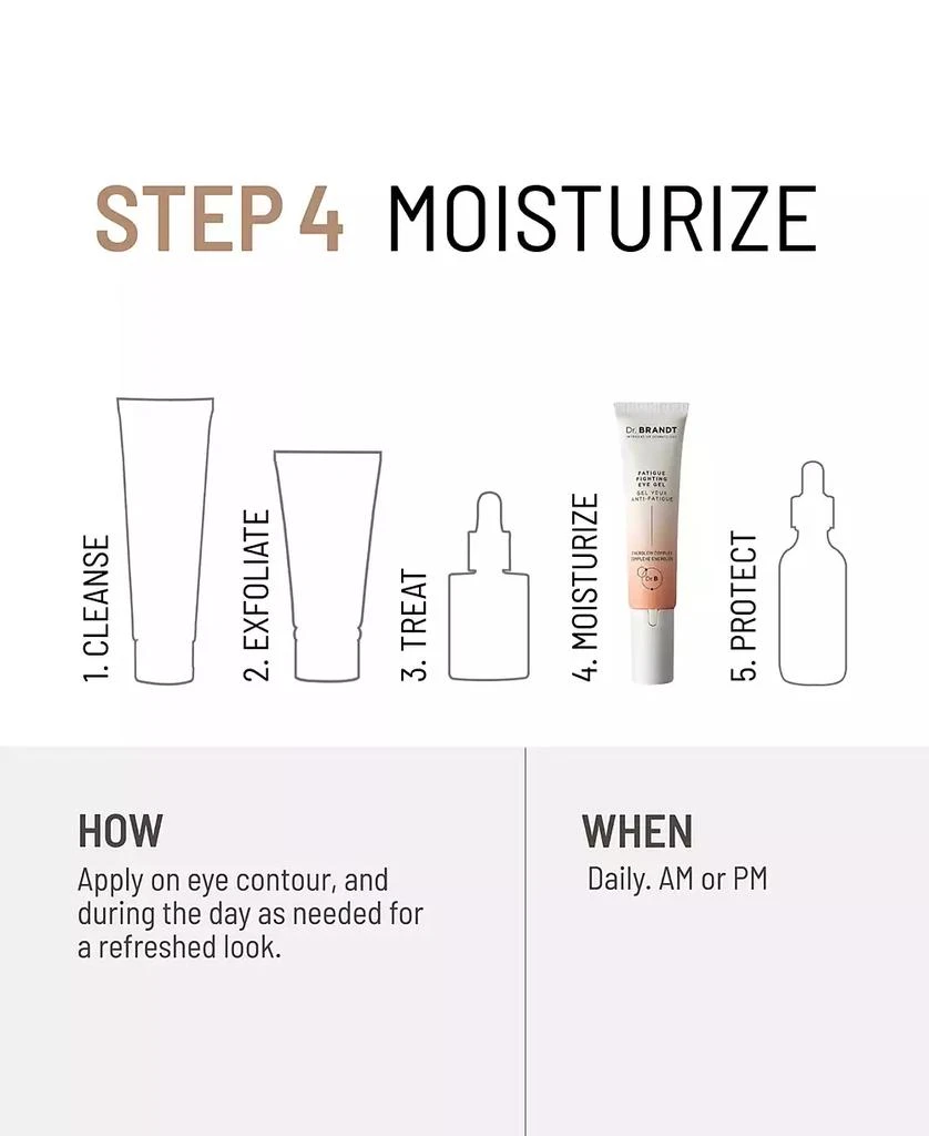 Dr. Brandt Skincare Fatigue Fighting Eye Gel, 0.5 oz. 6