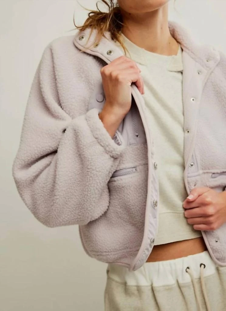 Free People Hit The Slopes Jacket In Oyster 1