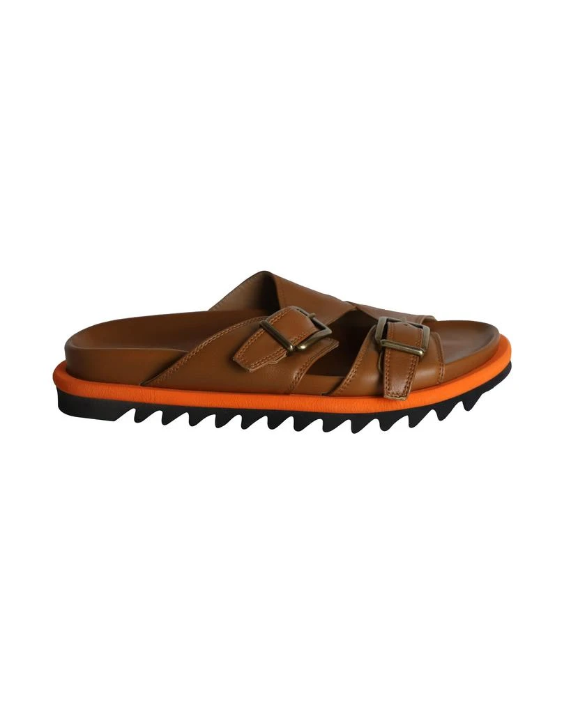 Buckled Slides in Tan Leather – On Sale Now with Up to 61  display picture 1