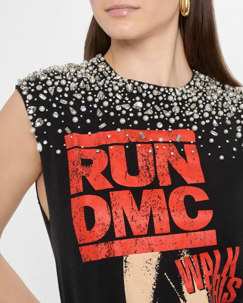 Alice + Olivia Micah Embellished Muscle Tank 5