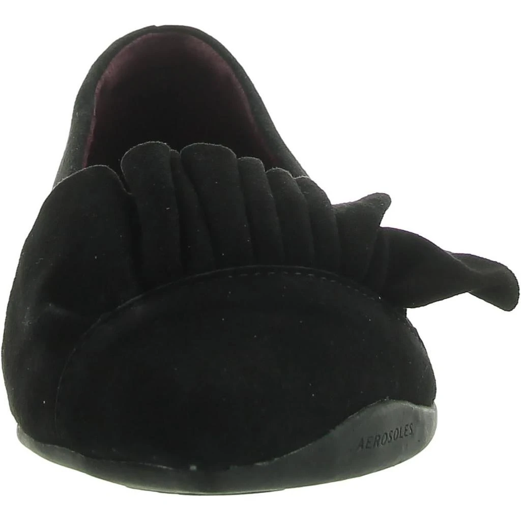 Aerosoles Dillion Womens Suede Slip-On Ballet Flats 3