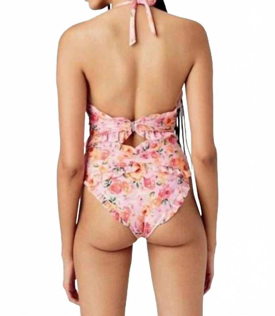 For Love 
Lemons Women
s Augusta One Piece In Pink 2