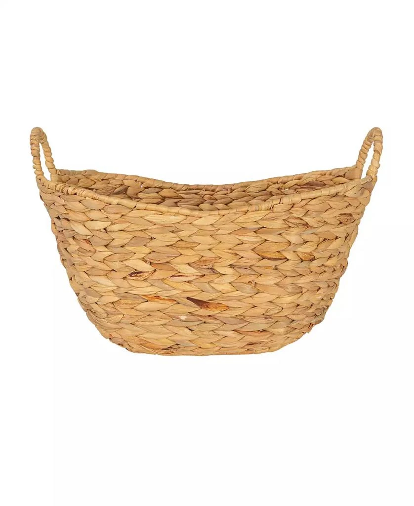 Household Essentials Water Hyacinth Basket with Handles 6